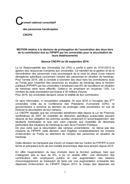 Conseil national consultatif des personnes