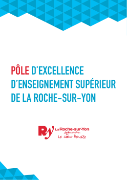 Pôled`excellence d`enseignement suPérieur de la roche-sur