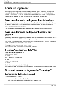 Imprimer la page en PDF