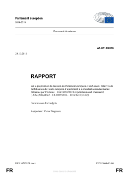 FR FR RAPPORT