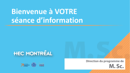 Votre programme