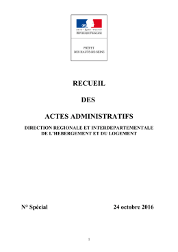 2016-10_24_RAA sp&eacute;cial DRIHL du 24 octobre 2016
