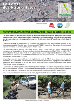 T&eacute;l&eacute;charger - Naturalistes de Mayotte
