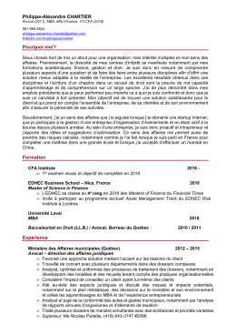 Philippe-A Chartier - CV fra - 5 - Philippe