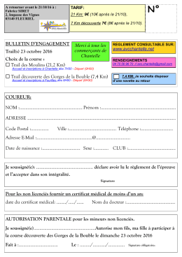 Trail des Moulins (21,2 Km)