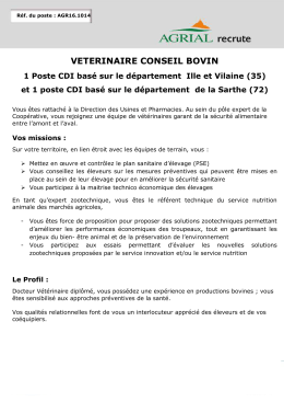 veterinaire conseil bovin