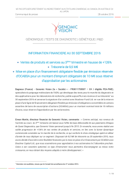 en savoir plus - Genomic Vision
