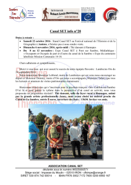 Canal SET info n°20