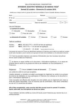 Télécharger le document - La voie du Siddha Yoga en France