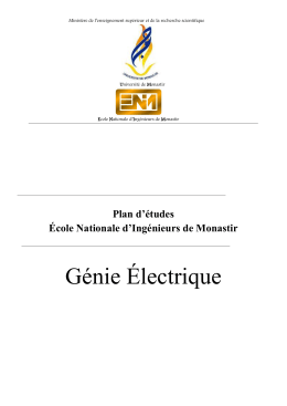 G&eacute;nie Electrique