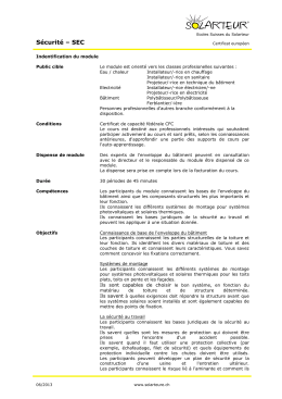 S&eacute;curit&eacute; &ndash; SEC