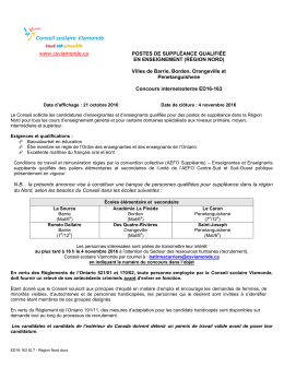 ED16-163 SLT - R&eacute;gion Nord