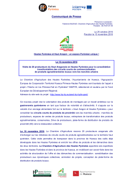 Le 15 novembre 2016 - Tarbes