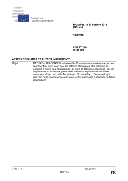 13307/16 EZ/gt/vvs DGC 2A