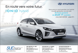 En route vers votre futur. hybrid