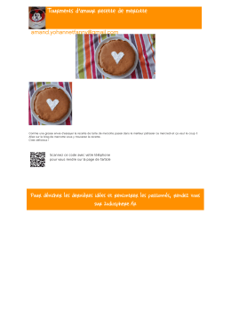 Tourments d`amour recette de mercotte