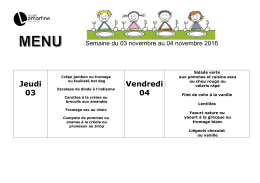 menu semaine 44 - College Lamartine Cr&eacute;mieu
