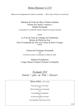 Look at the menu online