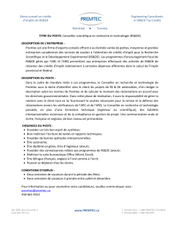pour plus d`information
