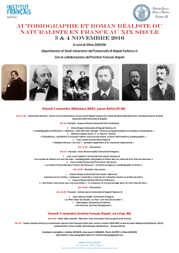 autobiographie et roman r&eacute;aliste ou naturaliste en france au xix