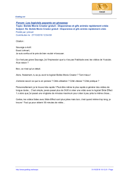 Forum: Les logiciels payants en giveaway