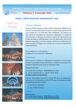 Flyer - SciencesConf.org