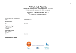 Télécharger le formulaire de candidature