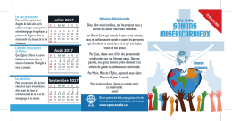 T&eacute;l&eacute;charger le calendrier de pri&egrave;re