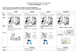 AFB EMPLOI DU TEMPS 2016 - Over-blog