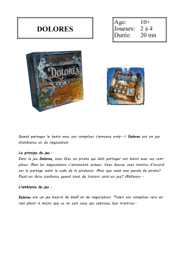 dolores - Les Cadeaux de Pimprenelle