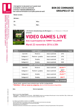 video games live