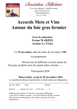 pub-accords-mets-et-vins - Salon des Vins de Givonne, en