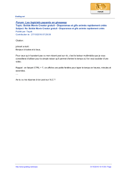 Forum: Les logiciels payants en giveaway