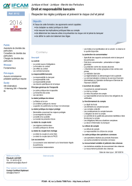Fiche formation