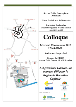 Colloque du 23 novembre