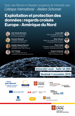 l`affiche - Facult&eacute; de droit