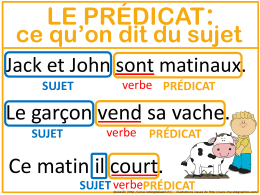 le prédicat