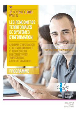 programme previsionnel