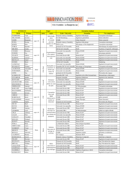 raid etud proj formations - Universit&eacute; Savoie Mont Blanc
