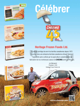 Heritage Frozen Foods Ltd.