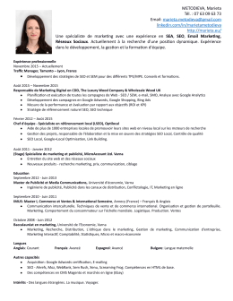 VOIR MON CV