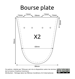 X2 Bourse plate