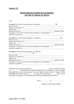 Annexe 2.2 d&eacute;cl soci&eacute;t&eacute; au lois