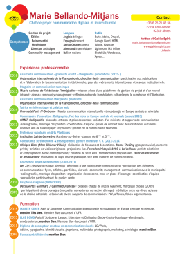 mon CV - Gabian Spirit