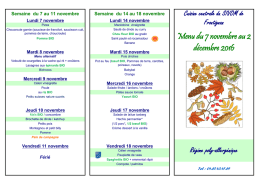 Novembre Vert 2016
