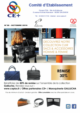 INFO N&deg;38 - OCTOBRE 2016