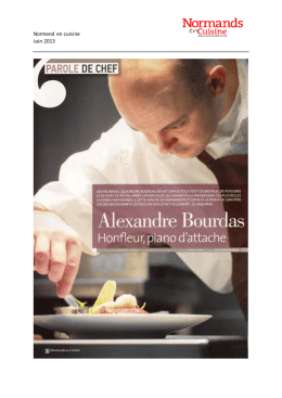Normand en cuisine Juin 2013