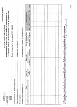 Page 1 Page 2 Nom de|Date réelle（Visa du Directeurſtrice) | Cadre