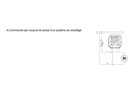 A) Cammanda par caupure de phase d`un syst&egrave;me de chauffage