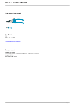 BIOLAB - S&eacute;cateur Standard